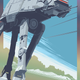 Illustration for article titled Bring the AT-AT From Hoth to Your Wall With This Beautiful New Poster